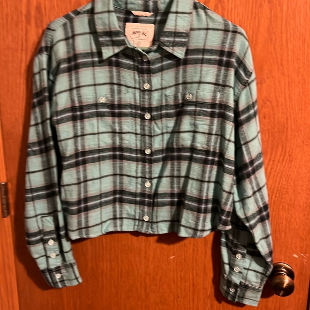 Women's American Eagle medium plaid